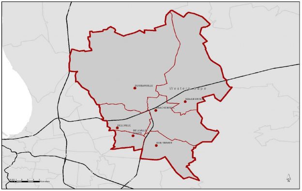 Northern Suburbs Cape Town Map Cape Town Northern Suburbs · Fics